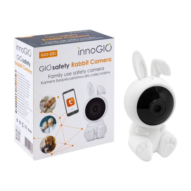 Produkt - Domáca Smart Wi-fi kamera GIOsafety Rabbit